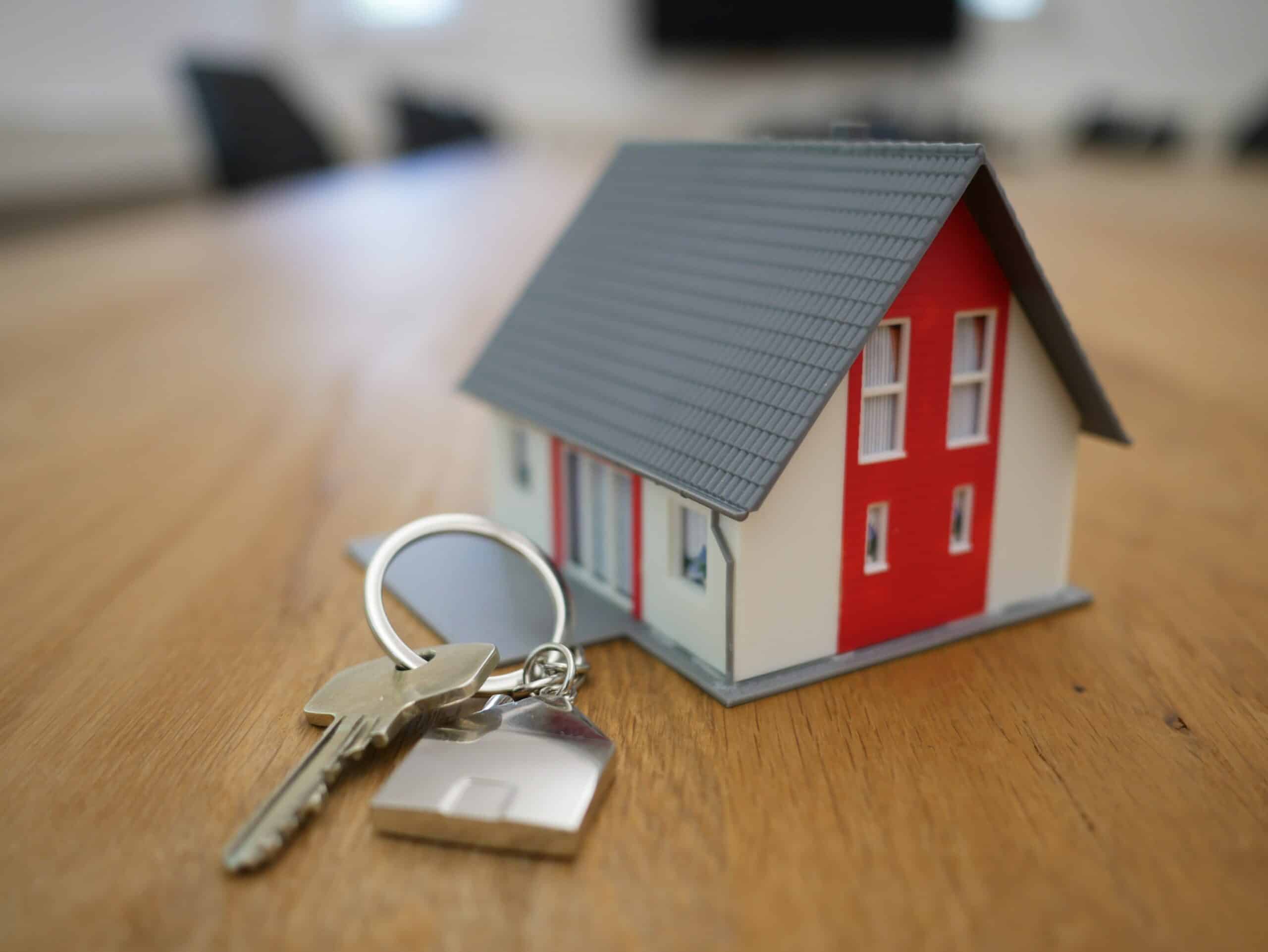 keys and a home keychain